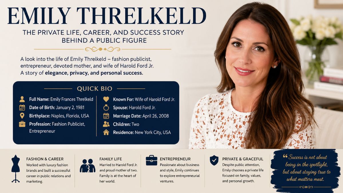 Emily Threlkeld: The Private Life, Career, and Success Story Behind a Public Figure